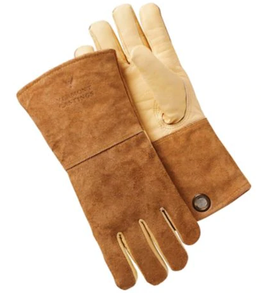 Leather Gloves for Outdoor Bbq