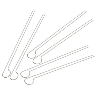 Skewers Miotail 6 Ph&iacute;osa le haghaidh Grilling